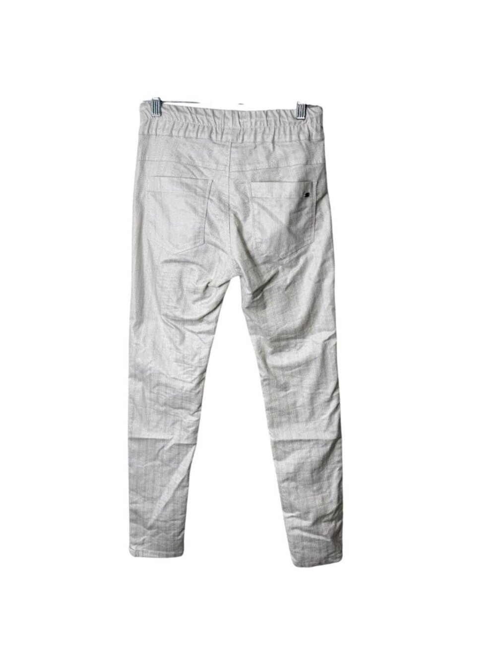 Bevy Flog Womens Size 24 Drawstring Pants With Pockets & Elastic Waistband Gray - Picture 2 of 7